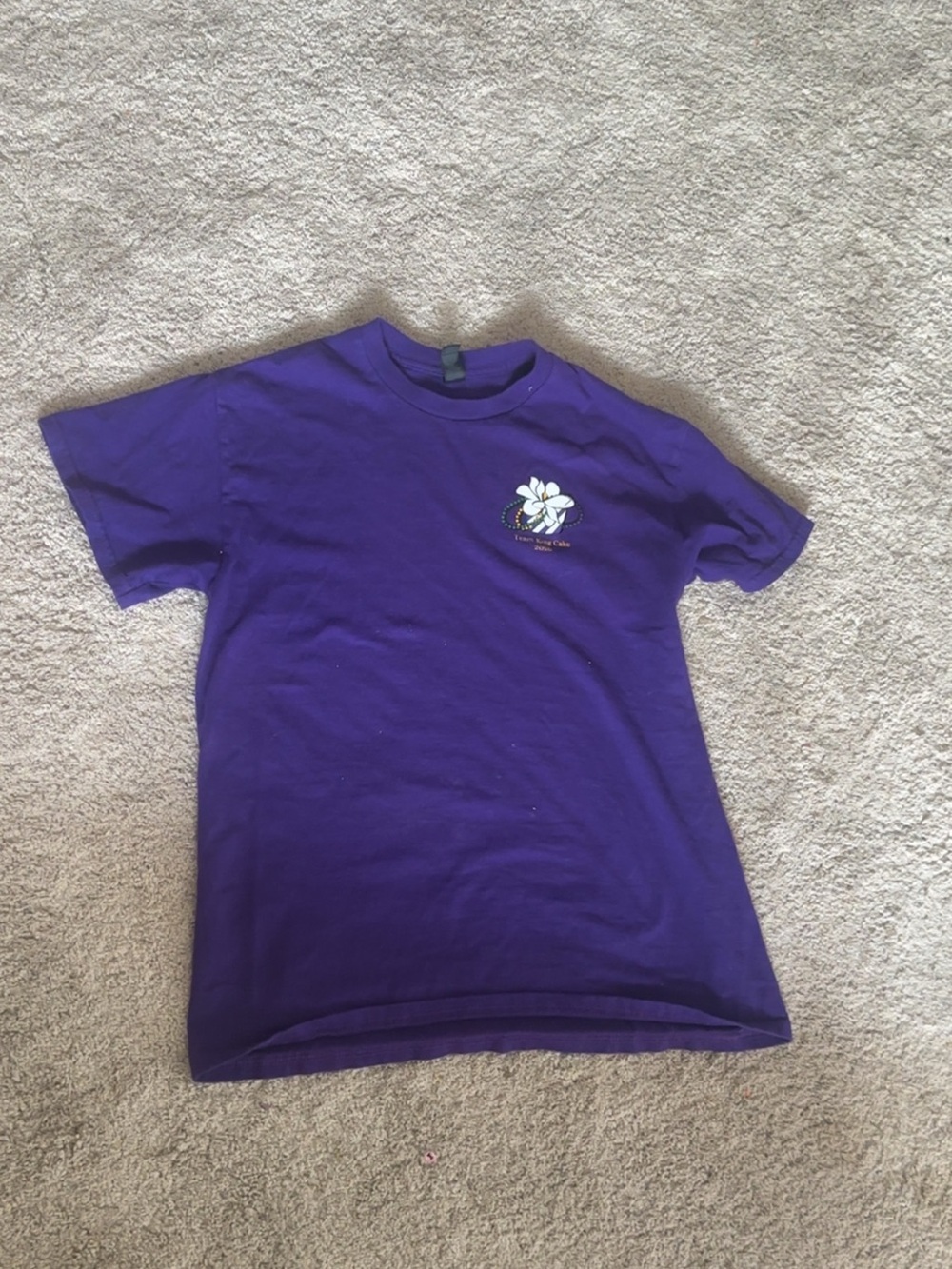 Mardi Gras king cake shirt